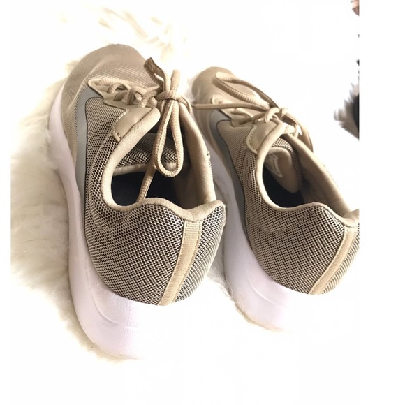 Athletic Works | Memory Foam Neutral Tan Fabric Upper Sneakers - Picture 6 of 9